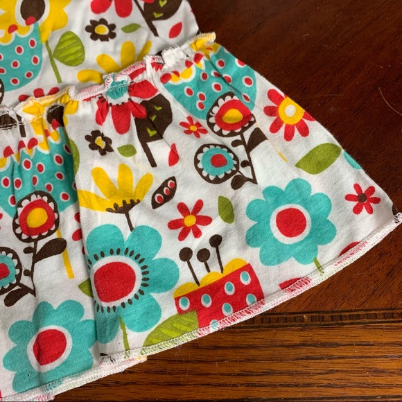 NWT Jelly The Pug Floral Boho Ruffle Leggings - Picture 8 of 12